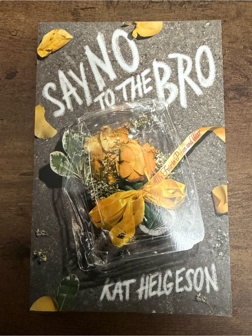 💚4/$20 Say No to the Bro by Kat Helgeson - Paperback Novel